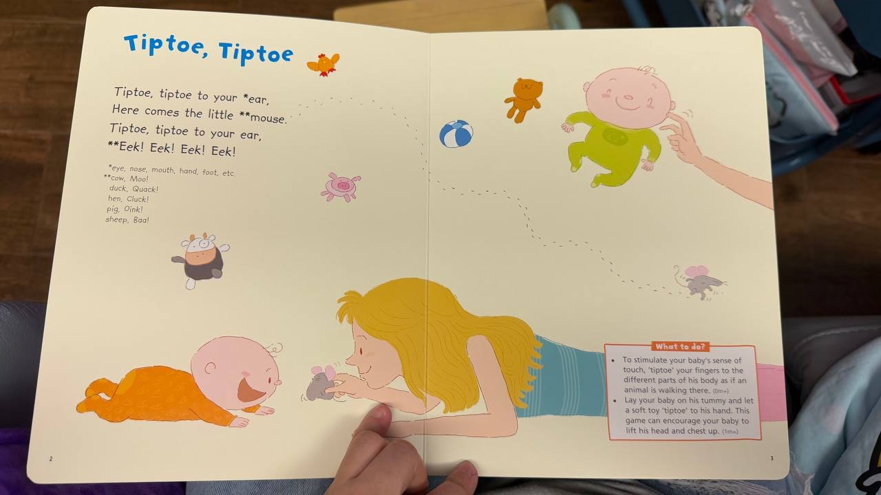 Tiptoe, Tiptoe page